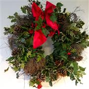 Holly and Thyme Wreath 