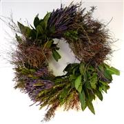 Bay and Lavender Wreath 